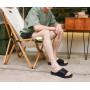 ONCAI Sandales pour Hommes Sangles Réglables Orthotique Bout Ouvert Sports Slides avec Souple Confortable Support de la Voûte Pa