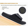 ONCAI Sandales pour Hommes Sangles Réglables Orthotique Bout Ouvert Sports Slides avec Souple Confortable Support de la Voûte Pa