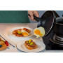 Amazon Basics Ensemble De 6 Ustensiles De Cuisine Antiadhésifs En Céramique Pour Induction, Avec Couvercles
