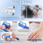 QUKLOGEN 68 Pieces of Sublimation Accessories, T Shirt Ruler Guide Alignment for Sewing Accessories Tracer, Heat Resistant Adhes