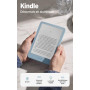 Amazon Kindle 32 Go (nouvelle génération) : plus fin, nouveau design en aluminium, écran 6", sans publicités - Bleu alpin alumin