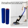 WuYan Brosse à double tambour pour Dyson Wash G1 Accessoire de nettoyage de sol Anti-traces de balayage