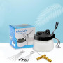 Lanlengtec Kit de nettoyage complet pour aérographe comprenant 1 pot de nettoyage avec support