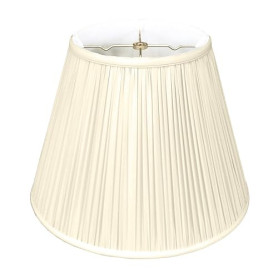 Royal Designs Deep Empire Abat-jour plissé Beige 22,9 x 40,6 x 30,5 cm