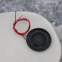 VGOL Lot de 4 Mini Haut-parleurs 36 Mm 8 ? 0,5 W avec Câble de 10 Cm pour Sonnettes MP3 Alarmes Jouets