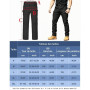 DUOLUVA Pantalon Cargo Homme Tactique Multi Poches X7 (Pas de Ceinture) | Cargo Trouser Mens Combat Stretch Extensible Séchage R