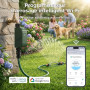 WOOX Programmateur d'arrosage WiFi Intelligent, sans Hub Requis | 8 programmes d'arrosage, Wi-Fi 2,4 GHz, commande via APP, Alex