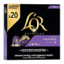 L'Or Espresso Café Profondo - Intensité 8- 20 Capsules en Aluminium Compatibles avec les Machines Nespresso