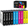 Hookink XP-2200 Cartouches d'encre Compatible avec E604XL pour | Expression Home XP-2200 XP-2205 XP-3200 XP-3205 XP-4200 XP-4205