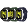 Bigqin 3 Pièces Bracelets Compatibles avec Xiaomi Redmi Watch 5 Active/5 Lite/Huawei Watch GT 5/4 46mm Strap Sport Band 5.5"-8.7