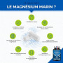 Magnésium Marin + Vitamine B6 | Breveté Simag55™ | 150 mg/jour | Origine 100% Naturelle | Combat Efficacement la Fatigue | 120 G