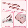 samanoya Glitter Coque Magnétique pour Samsung Galaxy S26 Ultra Compatible avec MagSafe，Brillance Paillette élégance Housse de P