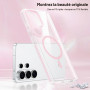 YINLAI Coque pour Samsung S26 Ultra 6.9", Compatible avec MagSafe, Protection Antichoc Militaire Coque Transparente Anti-jauniss