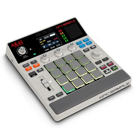 Akai Professional MPC Sample Échantillonneur Portable | Autonome, Batterie Rechargeable, USB-C, Haut-Parleur, Microphone, pour É