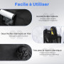 ELEGOO Boîtier Imprimante 3D pour Neptune 3 Pro/4/4 Pro, Ender 3 | Résistant au Feu, Étanche à la Poussière, Tente à Température