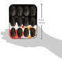 Ibili 820502 Plaque de 12 madeleines, Acier, Noir, 25,9 x 20,9 x 1,4 cm