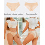 ALL OF SHE Lot de 5 Culotte sans Couture Femme Lingerie Femme Culottes Sexy en Dentelle Multipack S-XL