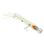 OriGlam Pêche à la lumière Poulpe calmar Jupe leurre, leurre en Plastique leurre à la lumière leurre à la pêche Douce leurre