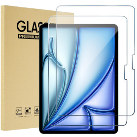 ProCase 2 Verres Trempés pour iPad Air 11" (M4) 2026/(M3) 2025/(M2) 2024 | Verre Trempé 9H, Haute Transparence, Anti-Rayures, Sa