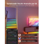 Lepro S2 IA Ruban LED Connecté RGB+CCT 5M, Bande LED Contrôle Segmenté | IA personnalisé, WiFi, contrôle vocal, App, sync musiqu