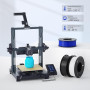 ELEGOO Pack de 8 Bobines de Filament PLA+ 8 Couleurs 8 * 250g 1,75mm | Précision Dimensionnelle +/- 0,02mm, 8 Bobines de 250g, M