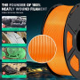 SUNLU PLA+ Filament 1.75mm, Durabilité et Résistance Accrues, Filament PLA Plus pour imprimantes 3D FDM, Bobine de 1 kg, pla+ Or