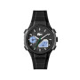 Montre analogique-numérique Multifonction à Quartz Lacoste de la Collection LC33 avec Bracelet en Silicone – Disponible pour Hom