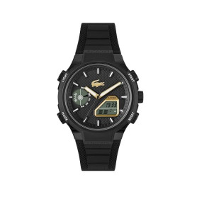 Montre analogique-numérique Multifonction à Quartz Lacoste de la Collection LC33 avec Bracelet en Silicone – Disponible pour Hom