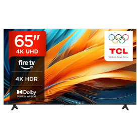 TCL 65PF650 65 Pouces 4K Ultra HD, HDR TV, Smart LED Fire TV (Dolby Vision, Dolby Atmos, DTS, HDR 10, Alexa intégré, Airplay2, M
