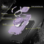 LYZXMY Coque pour Xiaomi 17T Pro 5G+1 x Film de Protection+Support à Anneau Rotatif à 360° et Capot Glissant pour Couverture de