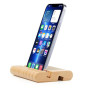 FadyDail Support Tablette Bureau en Bambou, Portable Porte Telephone en Bois Tablet Stand pour Tablette, iPhone, iPad Bureau et