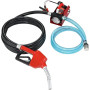 VEVOR Pompe Transfert Diesel 37,8 L/min Pompe Gasoil 12 V CC Pompe Transfert Carburant Électrique Buse Arrêt Auto Pompe à Fioul