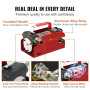 VEVOR Pompe Transfert Diesel 37,8 L/min Pompe Gasoil 12 V CC Pompe Transfert Carburant Électrique Buse Arrêt Auto Pompe à Fioul