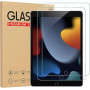 Gerutek Lot de 2 Verre Trempé Pour iPad iPad 10.2" iPad 9/8/7ème Génération | Modèle 2021/2020/2019, 10.2 Pouces, 9H Dureté, Hau