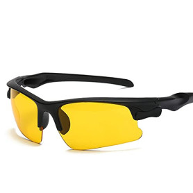 TopHomer Lunettes de conduite de nuit, lunettes de vision nocturne anti-éblouissement pour homme et femme, lunettes de soleil po