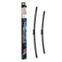 BOSCH Balai d'essuie-glace Aerotwin Spoiler A297S 3397007297 | Jeu de 2 Balais d'essuie-glaces de Remplacement Avant - Livrés av