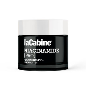 laCabine Crème Niacinamide [PRO] – Crème hydratante anti-taches et illuminatrice avec 15% de niacinamide et beurre de karité. Te
