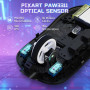 MAMBASNAKE X Attack Shark X8SE 55G Souris Gaming sans Fil-Blanc | Ultra-légère-25000DPI,Capteur PAW3311,Trimode BT/2,4G/USB-C,80