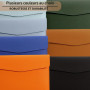 YSDINK Enveloppe Porte-documents A4 en cuir PU avec Fermeture Métallique, Étanche et Extensible, Grande Capacité pour Dossiers, 
