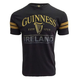Guinness T-Shirt Noir/Brun foncé