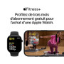 Apple Watch Series 12 GPS, Boîtier en Aluminium Noir de 46 mm | Bracelet Sport noir - S/M. Santé + Fitness + Suivi du sommeil, F