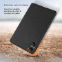 CACOE Coque Compatible avec Redmi Pad Pro 12,1 Pouces 2024, Fin Étui avec Verre Trempé avec Fonction Support, Noir