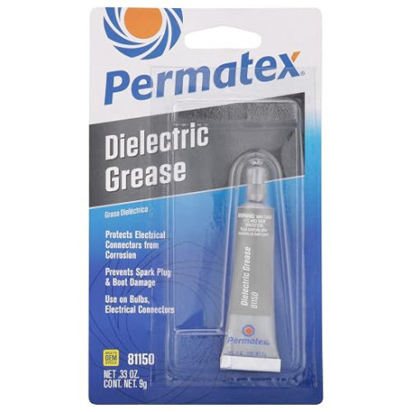 Permatex 81150 Dielectric Tune-Up Grease, Protects connections from Salt, Dirt and corrosion,Prevent Spark plugs & Boot damage 1