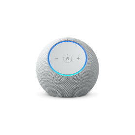 Amazon Echo Dot Max (nouvelle génération) : enceinte avec son qui emplit la pièce et hub connecté intégré, Blanc, avec accès ant