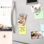 50 pièces Aimants de réfrigérateur vierges pour sublimation : 5,5 cm x 7,5 cm Aimants de sublimation bruts, aimants décoratifs D