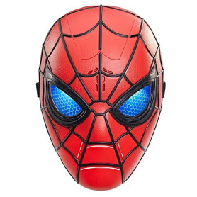 Marvel Studios Spider-Man: Brand New Day Masque blagueur lumineux, jouet de déguisement électronique, masque de super-héros, pou