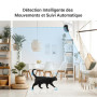EZVIZ Camera Interieur 360°, Caméra Surveillance WiFi 2.4Ghz | Vision Nocturne, Détection de Mouvement Suivi Intelligent, Audio