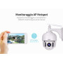 SH028 ALARME IP SANS FIL COMPATIBLE AVEC LES CAPTEURS ET MICROSD JUSQU'À 128GO 3 megapixel
