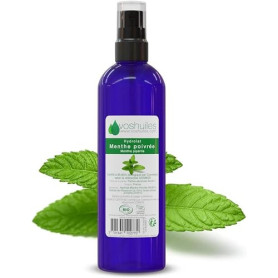 VOSHUILES - Hydrolat Menthe Poivrée 200ml | Naturel - Fraîcheur vive, teint éclatant & pureté cutanée - Matière première à dilue