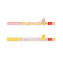 Legami - Lot de 2 Stylos Gel Lovely Friends, Hoppy Easter, Edition Limitée, Petit Animal Décoratif Amovible et Recomposable